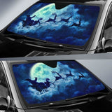 Santa In Night Sun Shade Amazing Best Gift Ideas 103406 - YourCarButBetter