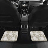 Scallop Shell Pattern Front And Back Car Mats 174914 - YourCarButBetter