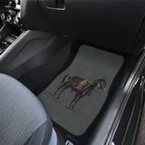 Scary Horror Zombie Horse Car Floor Mats 211301 - YourCarButBetter