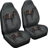 Scary Horror Zombie Horse Car Seat Covers 211301 - YourCarButBetter
