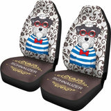 Schnauzer Car Seat Covers 050 102802 - YourCarButBetter