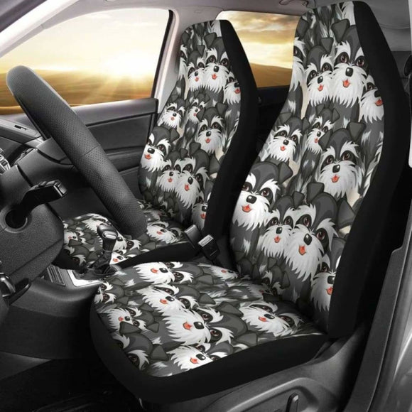 Schnauzer Car Seat Covers 102802 - YourCarButBetter