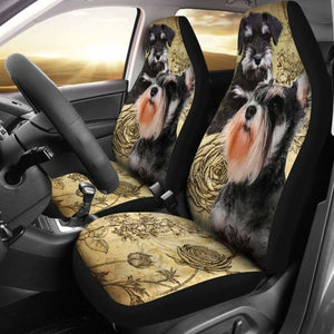 Schnauzer Car Seat Covers 102802 - YourCarButBetter