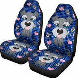 Schnauzer Lovers Car Seat Covers 102802 - YourCarButBetter