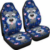 Schnauzer Lovers Car Seat Covers 102802 - YourCarButBetter