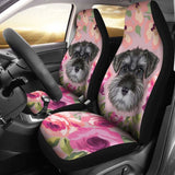 Schnauzer Puppy Car Seat Covers 102802 - YourCarButBetter