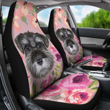 Schnauzer Puppy Car Seat Covers 102802 - YourCarButBetter