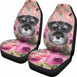 Schnauzer Puppy Car Seat Covers 102802 - YourCarButBetter