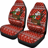 Scotland Santa Claus Car Seat Covers Th76 103406 - YourCarButBetter