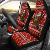 Scotland Santa Claus Car Seat Covers Th76 103406 - YourCarButBetter