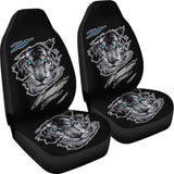 Scratch Tiger Printed Car Seat Covers 211103 - YourCarButBetter