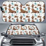 Sea Lion Seals Jellyfish Pattern Car Auto Sun Shades 172609 - YourCarButBetter