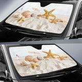 Sea Shells Car Sun Shades 1 460402 - YourCarButBetter