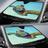 Sea Turtle Auto Sun Shade - 104020 - YourCarButBetter