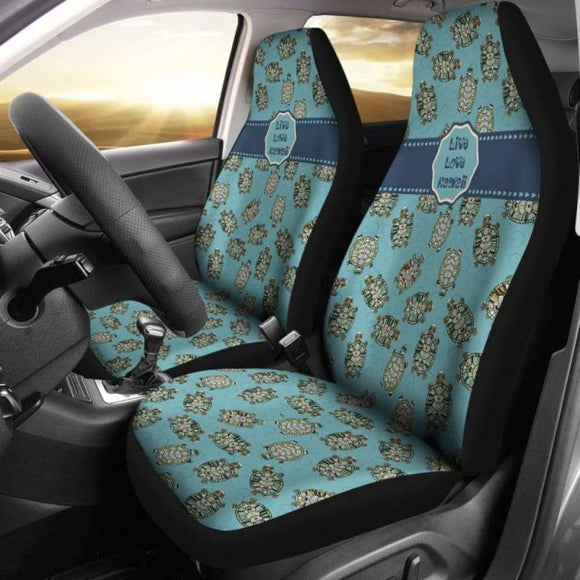 Sea Turtle Hawaiian Car Seat Covers Set Of 2 091814 - YourCarButBetter