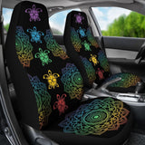 Sea Turtle Trip Colorful - Car Seat Covers 101819 - YourCarButBetter