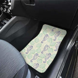 Seahorse Shell Pattern Front And Back Car Mats 174914 - YourCarButBetter