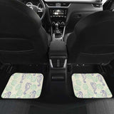 Seahorse Shell Pattern Front And Back Car Mats 174914 - YourCarButBetter