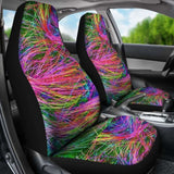 Seat Covers - Abstract Neon 153908 - YourCarButBetter