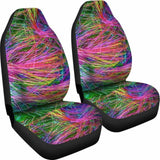 Seat Covers - Abstract Neon 153908 - YourCarButBetter