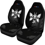 Second Amendment Butterflies Are Free Car Seat Covers 101819 - YourCarButBetter
