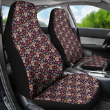 Set 2 Seat Covers Sugar Skulls 101819 - YourCarButBetter