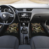 Set 4 Pcs Dragon Skull Car Mats 184610 - YourCarButBetter