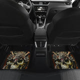 Set 4 Pcs Dragon Skull Car Mats 184610 - YourCarButBetter