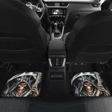 Set 4 Pcs Grim Reaper Skull Car Mats 112608 - YourCarButBetter