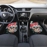 Set Of 4 Pcs Floral Car Mats 153908 - YourCarButBetter