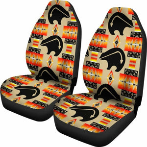 Seven Tribes Bear Tan Car Seat Covers 153908 - YourCarButBetter