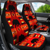 Seven Tribes Red Bear Car Seat Covers 105905 - YourCarButBetter