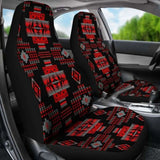 Seven Tribes Red Fire Car Seat Covers 105905 - YourCarButBetter