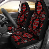 Seven Tribes Red Fire Car Seat Covers 105905 - YourCarButBetter