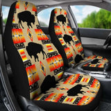 Seven Tribes Tan Buffalo Car Seat Covers 105905 - YourCarButBetter