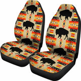 Seven Tribes Tan Buffalo Car Seat Covers 105905 - YourCarButBetter