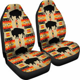 Seven Tribes Tan Buffalo Car Seat Covers 105905 - YourCarButBetter