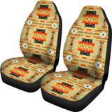 Seven Tribes Tan Car Seat Covers 105905 - YourCarButBetter
