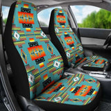 Seven Tribes Teal Car Seat Covers 105905 - YourCarButBetter
