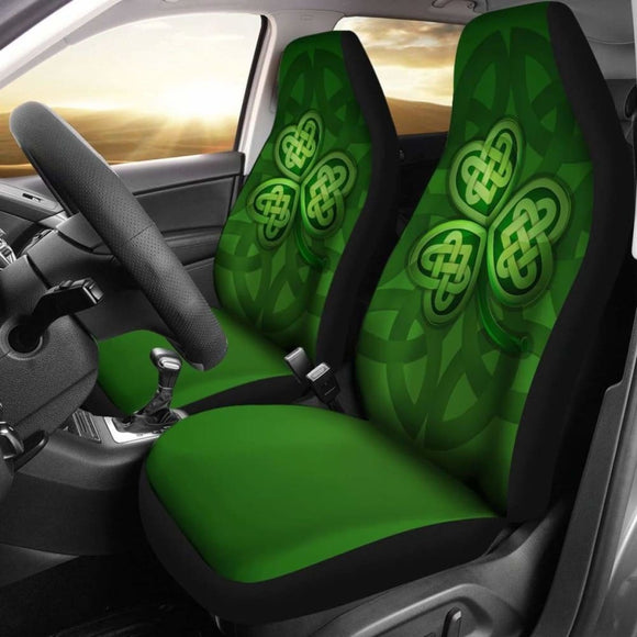 Shamrock Celtic Car Seat Covers 154230 - YourCarButBetter
