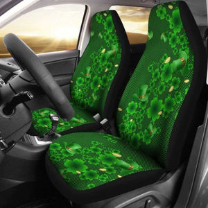 Shamrock St.Patrick Day Car Seat Covers 154230 - YourCarButBetter