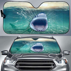 Shark 3D Car Auto Sun Shades 085424 - YourCarButBetter