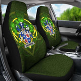Shearman Ireland Car Seat Cover Celtic Shamrock (Set Of Two) 154230 - YourCarButBetter