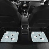 Sheep Polka Dot Cloud Pattern Front And Back Car Mats 143731 - YourCarButBetter