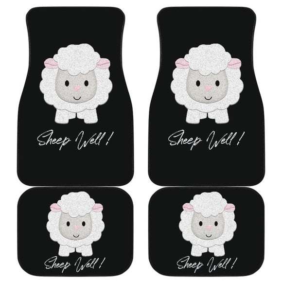 Sheep Well Perfect Sheep Lover Gift Car Floor Mats 211606 - YourCarButBetter