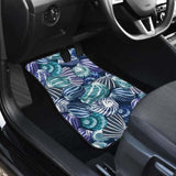 Shell Design Pattern Front And Back Car Mats 174914 - YourCarButBetter