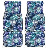 Shell Design Pattern Front And Back Car Mats 174914 - YourCarButBetter