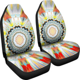 Shell Mandala Car Seat Covers 093223 - YourCarButBetter