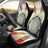 Shell Mandala Car Seat Covers 093223 - YourCarButBetter