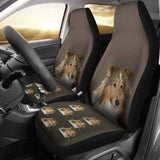 Shetland Sheepdog Car Seat Covers 221205 - YourCarButBetter